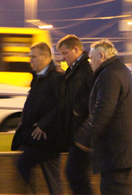 В «Словакию» к «месту прощания» прибыли Радаев и Капкаев