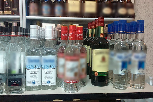 В Ленинском районе изъяли 120 литров крепкого алкоголя