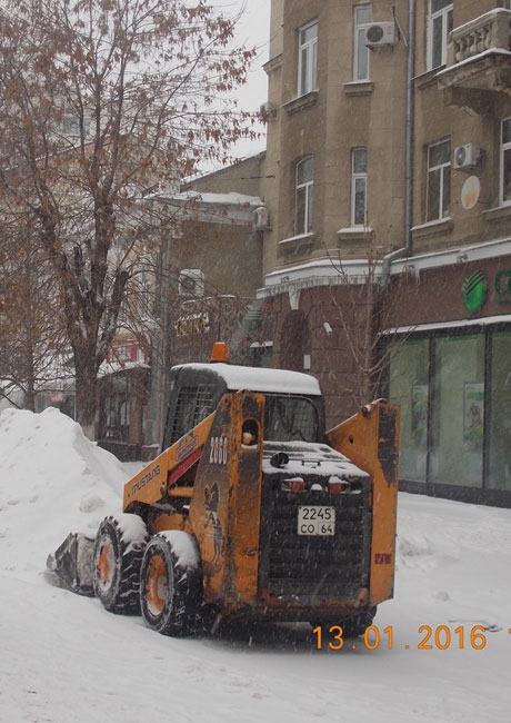 Райадминистрация отчиталась об очистке от снега проспекта Кирова