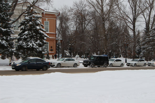В Саратове появились серьезные пробки из-за нескольких ДТП
