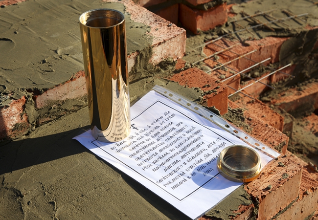 В поселке Жасминный состоялся чин основания храма