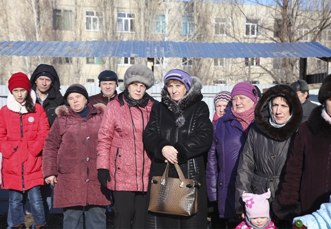 В поселке Жасминный состоялся чин основания храма