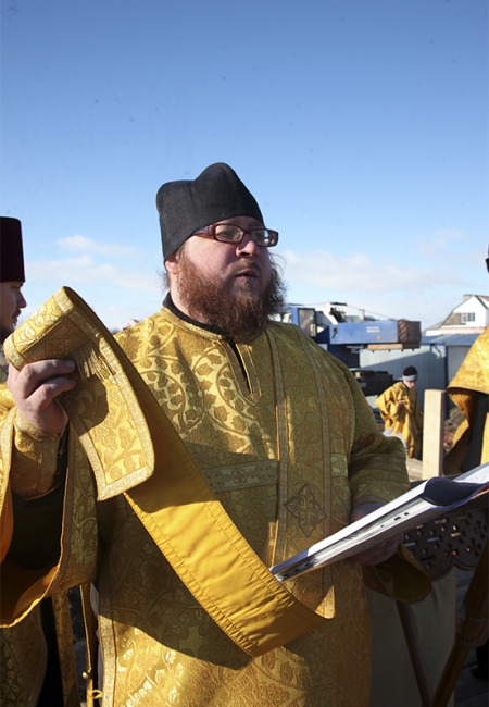 В поселке Жасминный состоялся чин основания храма