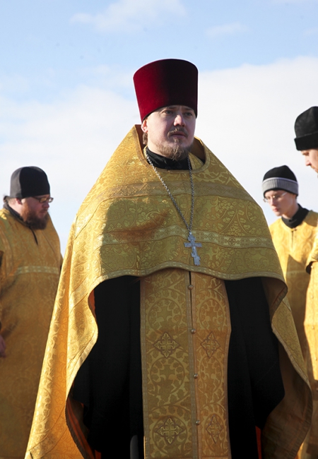 В поселке Жасминный состоялся чин основания храма