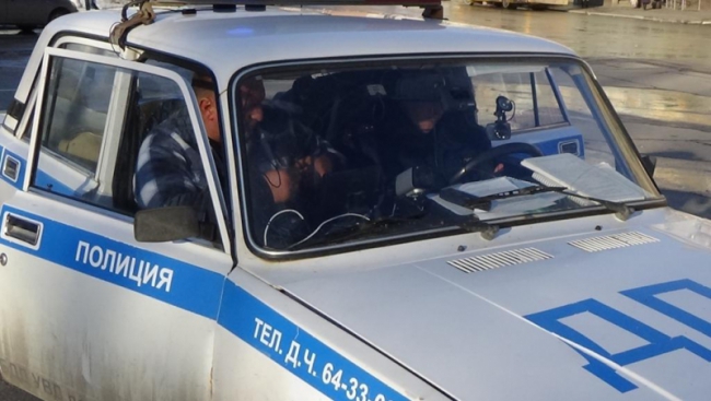 На Привокзальной площади ловили «бомбил»