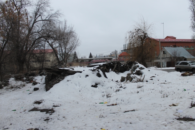 В Саратове заброшены кварталы расселенных ветхих домов