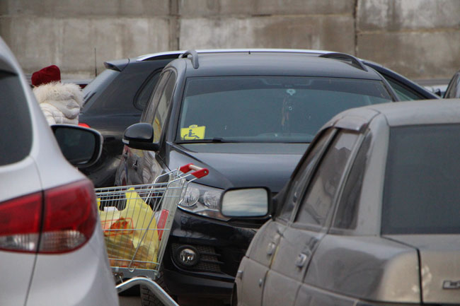 Активисты МГЕР распугали автомобили с мест для инвалидов