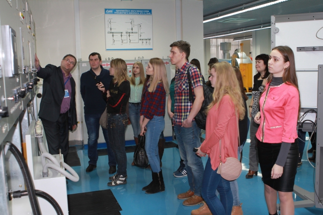 Молодежь Саратова посетила ООО «Газпром трансгаз «Саратов»