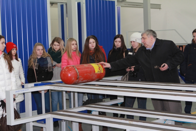 Молодежь Саратова посетила ООО «Газпром трансгаз «Саратов»