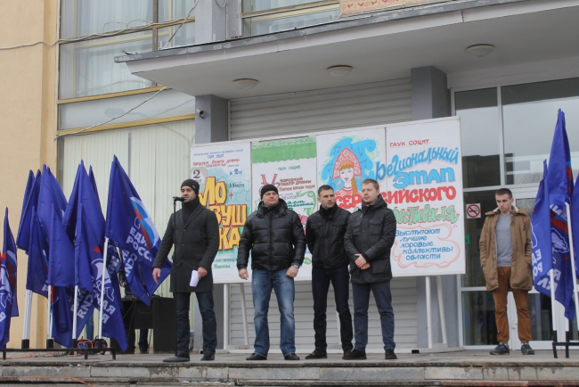 На митинге потребовали снести ларьки у ФОКа «Южный»