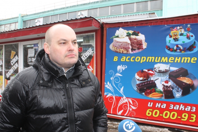 На митинге потребовали снести ларьки у ФОКа «Южный»