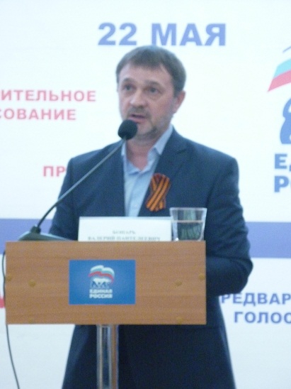 Валерий Бонарь принимает активное участие в предвыборной кампании по 166-му Энгельсскому одномандатному округу