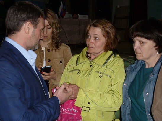 Валерий Бонарь принимает активное участие в предвыборной кампании по 166-му Энгельсскому одномандатному округу