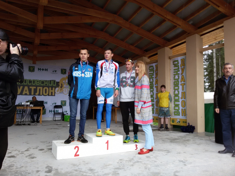 Саратовские дуатлонисты выиграли три золотых медали