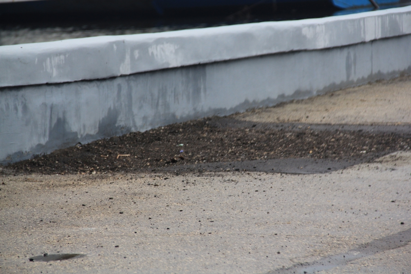 Завершен не очень старательный ремонт Набережной Космонавтов