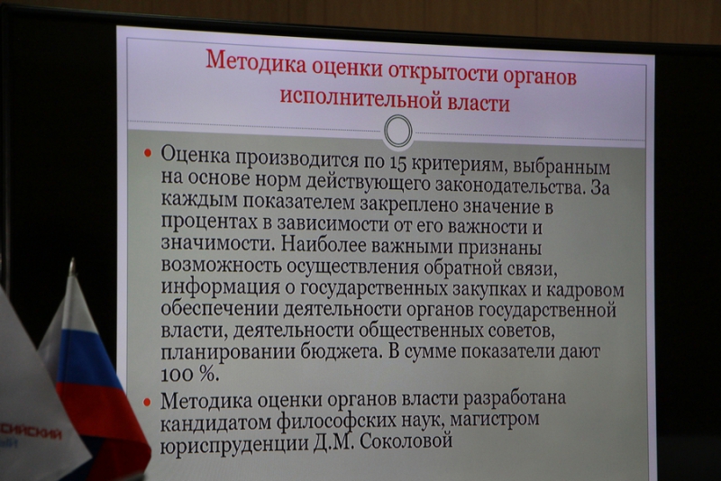 ОНФ составил региональный рейтинг информационной открытости