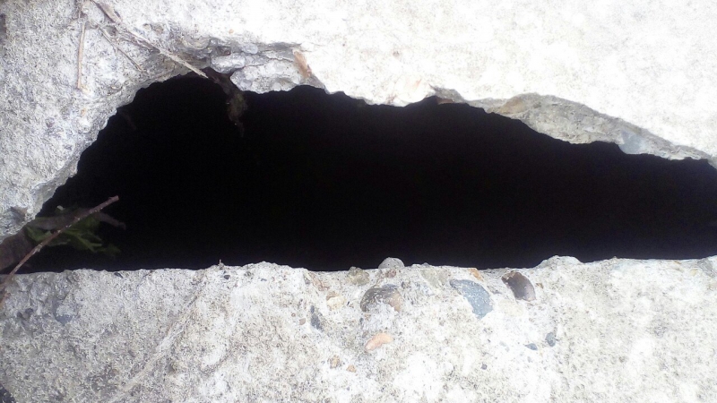 Набережная Космонавтов после ливня приобрела виды Апокалипсиса