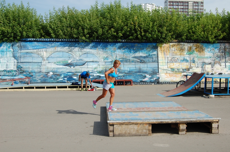 На Набережной установят площадку для воркаута