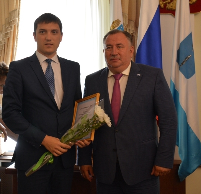 Молодые железнодорожники Приволжской магистрали удостоены премии «Успех» главы администрации Саратова