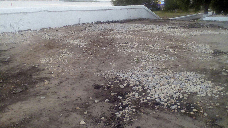 На «обезображенном» коллекторе оборудуют солярий и спортплощадки