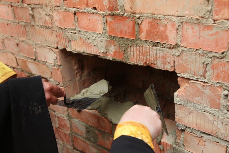 На Ильинской площади совершен чин основания нового храма