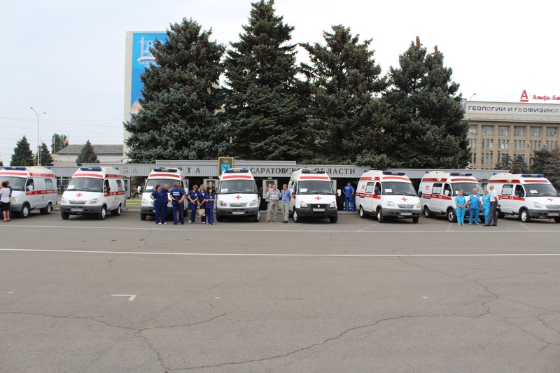 Саратовская область получит 140 автомобилей скорой помощи