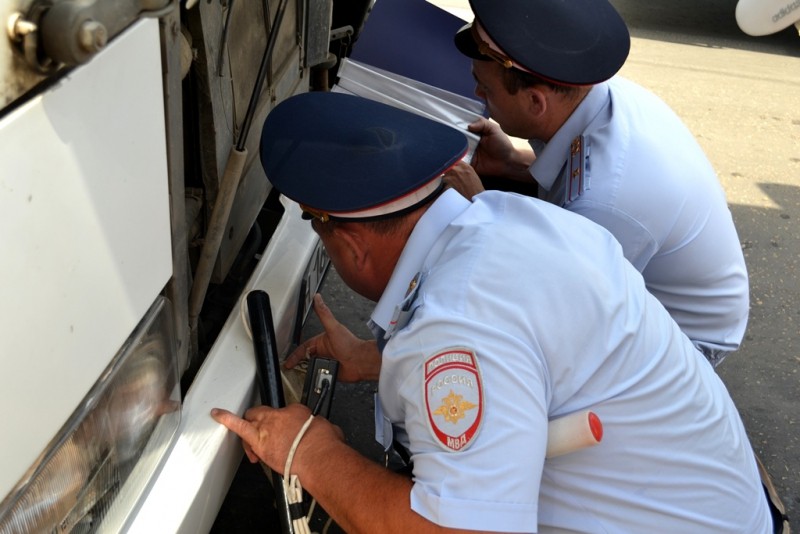 Автоинспекторы во время рейда сняли с маршрута 3 автобуса