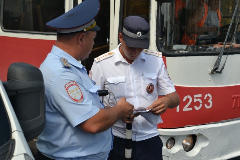 Автоинспекторы во время рейда сняли с маршрута 3 автобуса