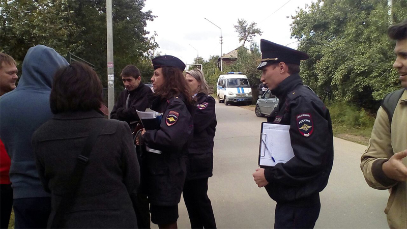 Обманутых дольщиков опрашивает полиция