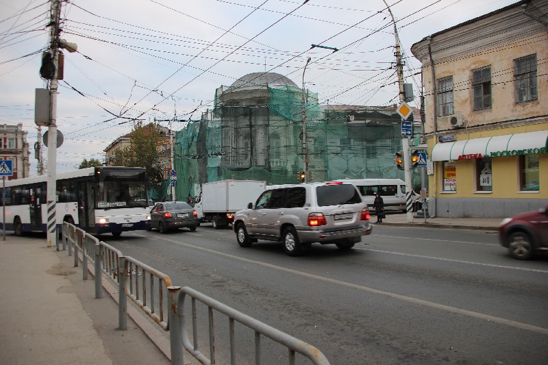 На Московской и Чернышевского отключились светофоры