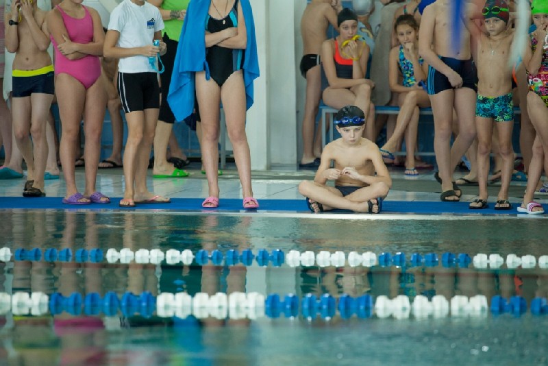 Соревнования для детей прошли в бассейне СГЮА