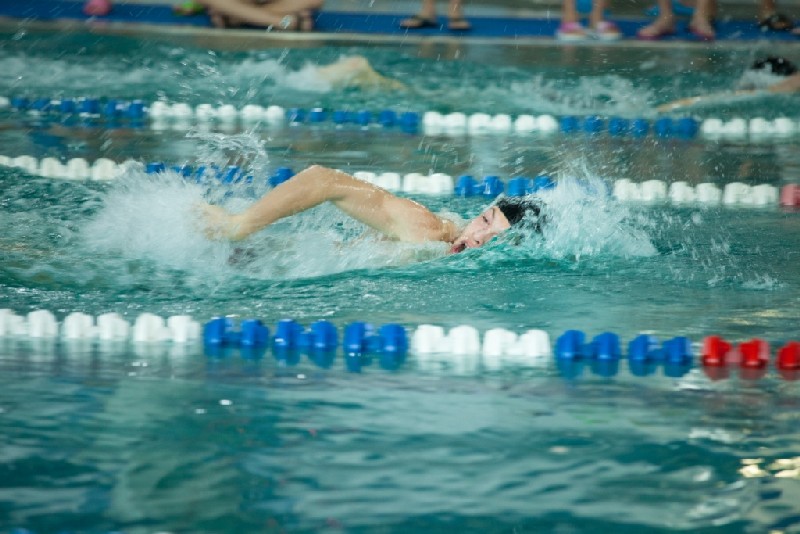 Соревнования для детей прошли в бассейне СГЮА