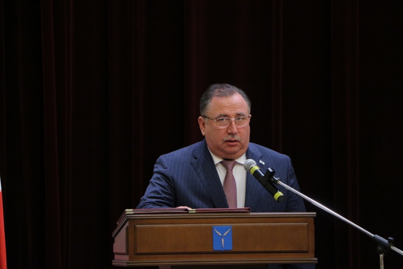 Состоялась инаугурация главы города Валерия Сараева