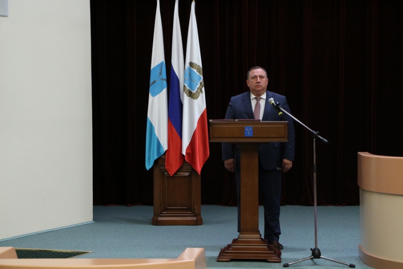 Состоялась инаугурация главы города Валерия Сараева