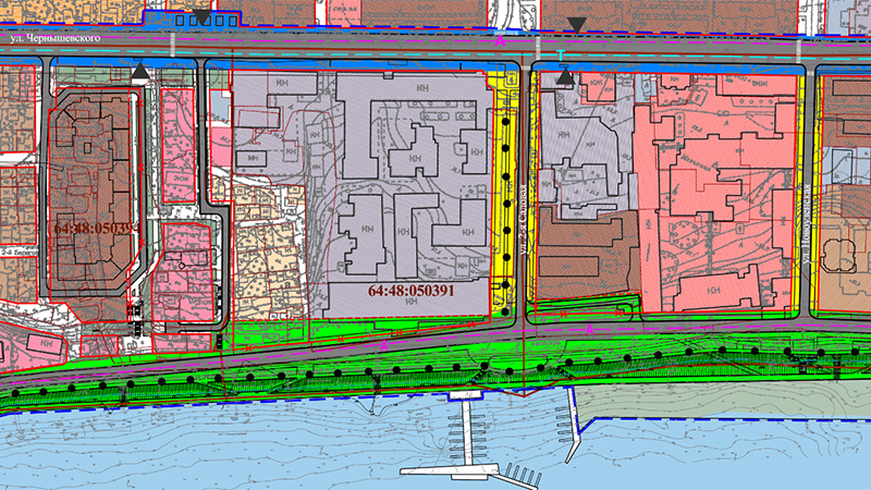 Вдоль новой набережной Саратова проложат дорогу и пустят маршрутки