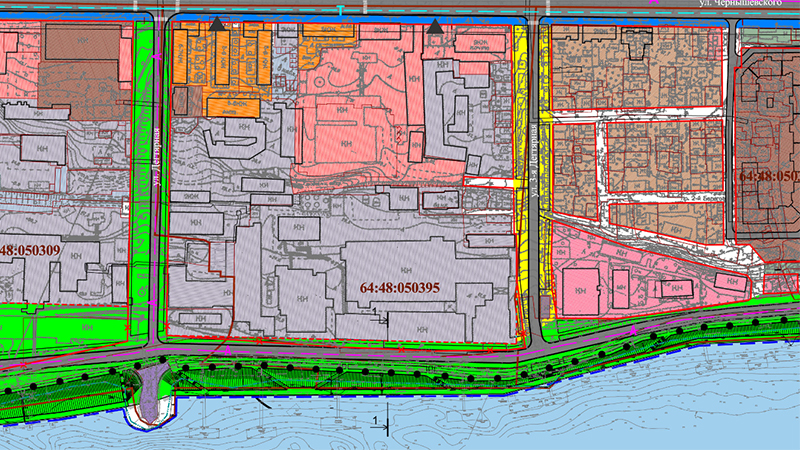 Вдоль новой набережной Саратова проложат дорогу и пустят маршрутки