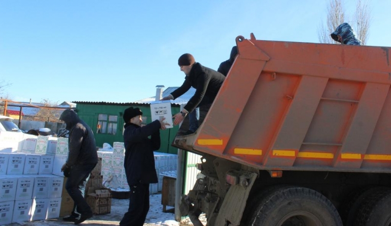 В Красном Куте арестовали 6,5 тысяч бутылок сомнительного алкоголя