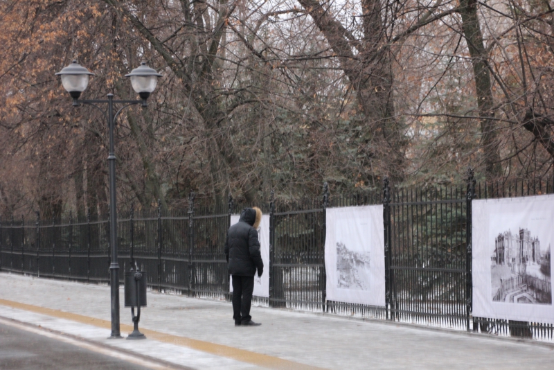 Пешеходную зону на Волжской опробовали экскурсоводы