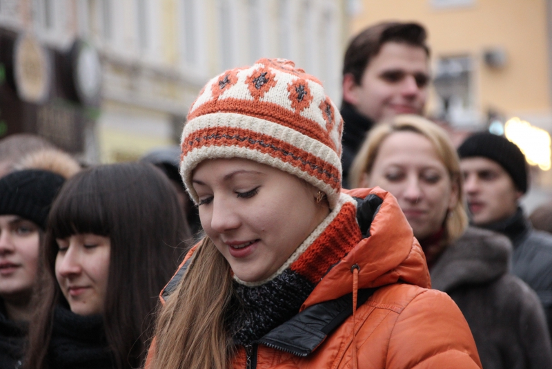Пешеходную зону на Волжской опробовали экскурсоводы