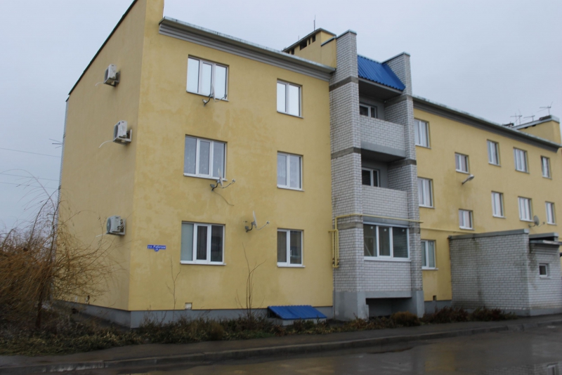 В поселке Геофизик появилась канализация у домов для переселенцев из аварийного жилья