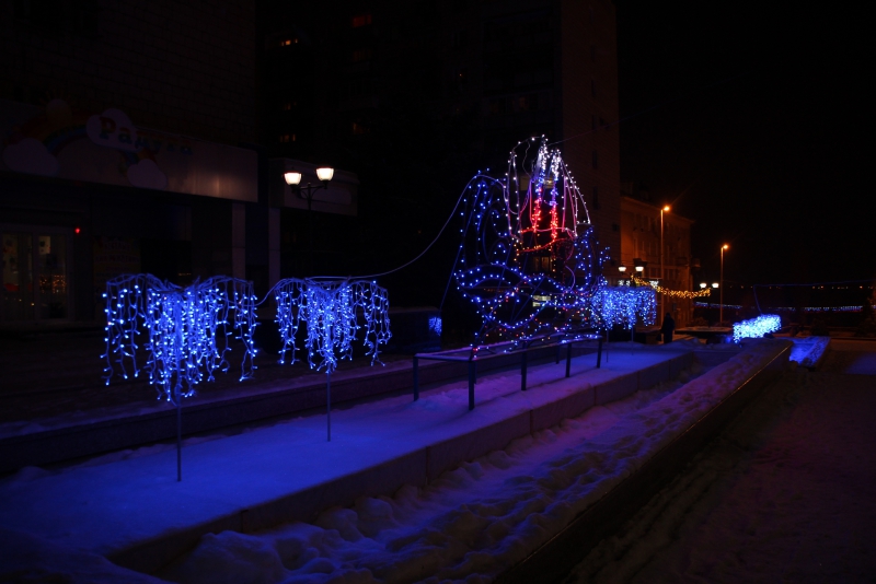 Олень стал одним из главных новогодних символов Саратова