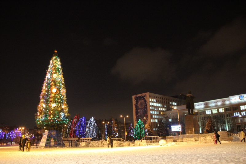 Олень стал одним из главных новогодних символов Саратова