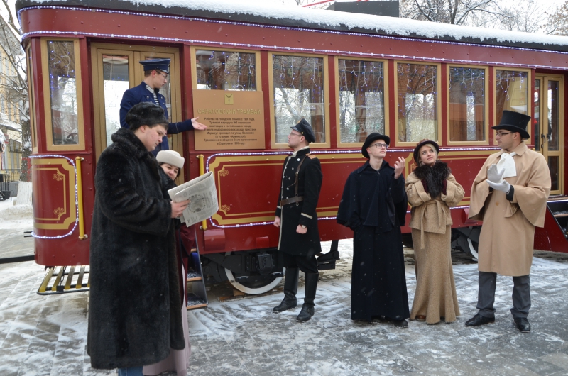 Стало известно имя ретро-трамвая на Волжской