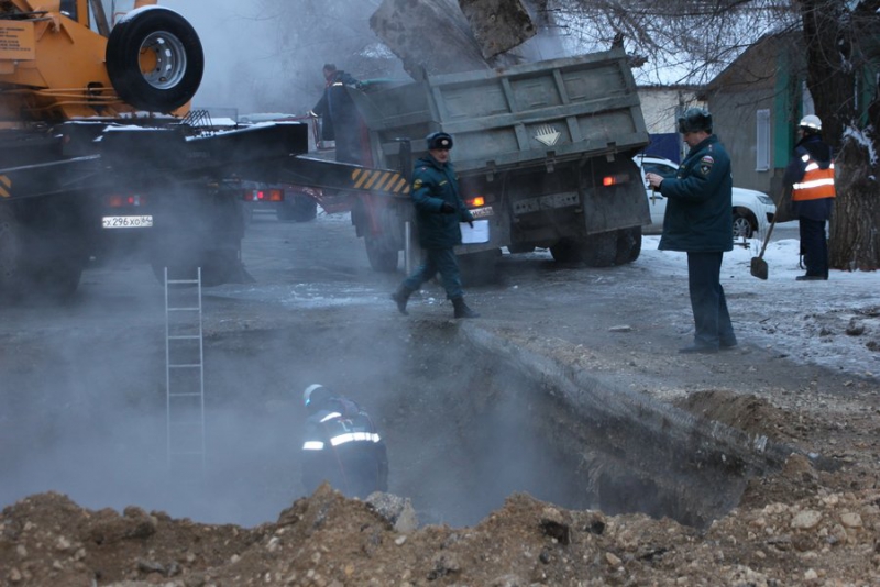 Тепло в дома центра Саратова будет подано полностью к 4 утра