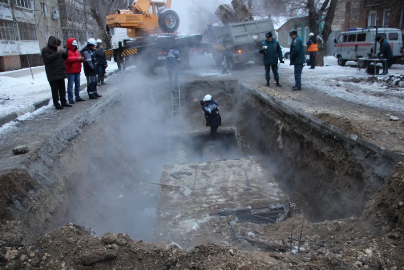 Тепло в дома центра Саратова будет подано полностью к 4 утра