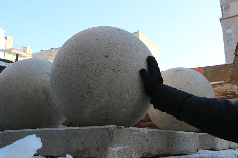 Бетонный шар весит 0.5 тонн сколько