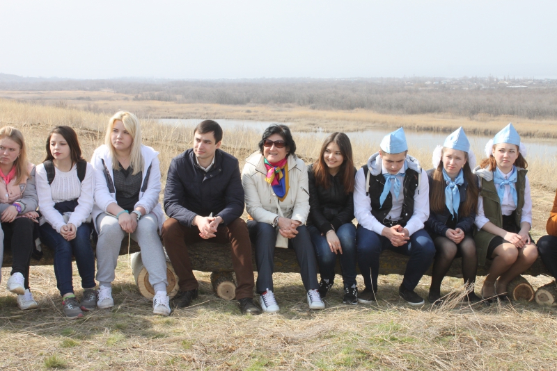 Саратовцы побывали на месте приземления спускаемого аппарата корабля «Восток-1»