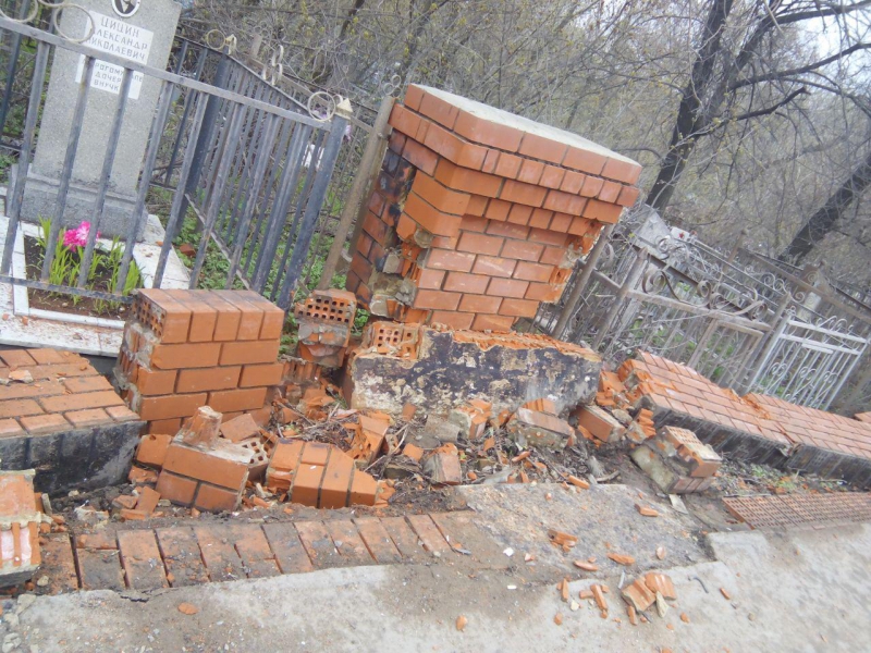 Перед тараном Воскресенского кладбища подросток сумел проехать всего 200 метров