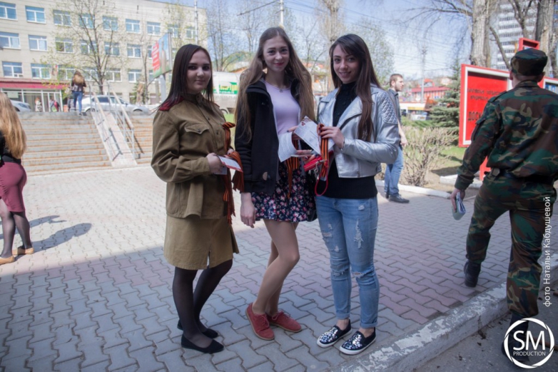 СГЮА присоединилась к акции «Георгиевская ленточка»