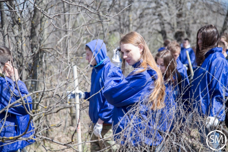 Студенты СГЮА посадили деревья на «Аллее выпускников»